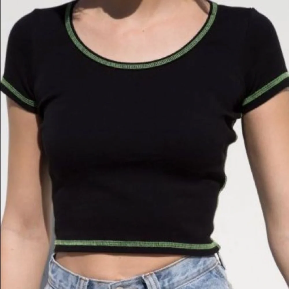 Contrast Stitch Tee - Picture 2 of 5